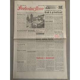 Svobodné slovo (23.5.1992) - staré noviny