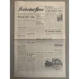 Svobodné slovo (22.5.1992) - staré noviny