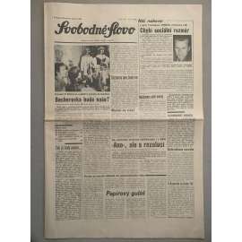 Svobodné slovo (21.5.1992) - staré noviny