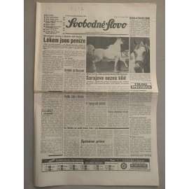 Svobodné slovo (18.5.1992) - staré noviny