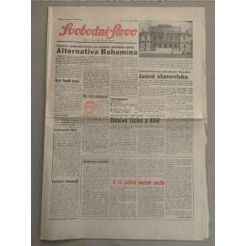 Svobodné slovo (16.5.1992) - staré noviny