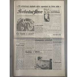Svobodné slovo (3.4.1992) - staré noviny