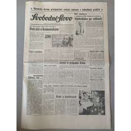 Svobodné slovo (27.2.1992) - staré noviny