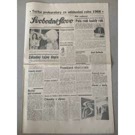 Svobodné slovo (14.2.1992) - staré noviny