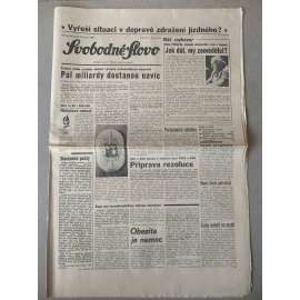 Svobodné slovo (13.2.1992) - staré noviny