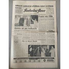 Svobodné slovo (10.2.1992) - staré noviny