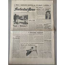 Svobodné slovo (6.2.1992) - staré noviny