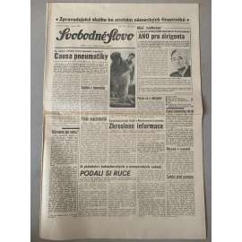 Svobodné slovo (5.2.1992) - staré noviny