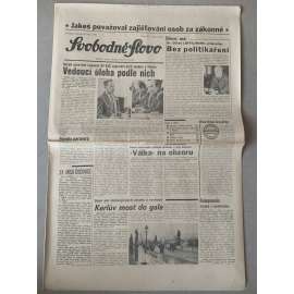 Svobodné slovo (23.1.1992) - staré noviny