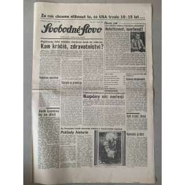 Svobodné slovo (15.1.1992) - staré noviny