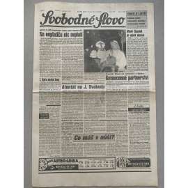 Svobodné slovo (7.12.1992) - staré noviny
