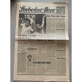 Svobodné slovo (17.9.1992) - staré noviny
