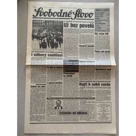 Svobodné slovo (21.8.1992) - staré noviny