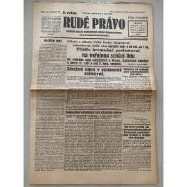 Rudé právo (7.9.1928) - 1. republika, staré noviny