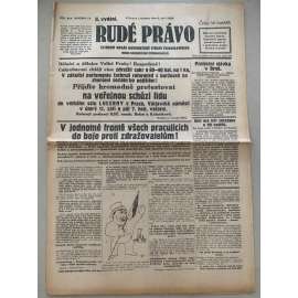 Rudé právo (8.9.1928) - 1. republika, staré noviny Rudé právo (8.9.1928) - 1. republika, staré noviny