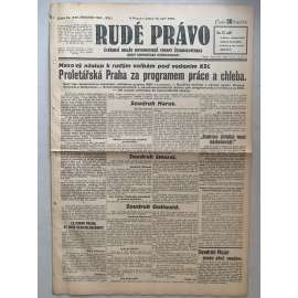 Rudé právo (15.9.1931) - 1. republika, staré noviny