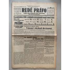 Rudé právo (4.10.1931) - 1. republika, staré noviny