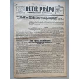 Rudé právo (14.10.1931) - 1. republika, staré noviny