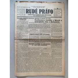 Rudé právo (27.10.1931) - 1. republika, staré noviny Rudé právo (27.10.1931) - 1. republika, staré noviny
