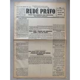 Rudé právo (19.11.1931) - 1. republika, staré noviny Rudé právo (19.11.1931) - 1. republika, staré noviny