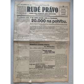 Rudé právo (1.12.1931) - 1. republika, staré noviny Rudé právo (1.12.1931) - 1. republika, staré noviny