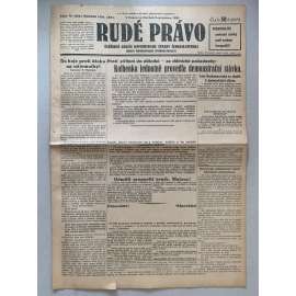 Rudé právo (3.12.1931) - 1. republika, staré noviny Rudé právo (3.12.1931) - 1. republika, staré noviny
