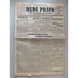 Rudé právo (4.12.1931) - 1. republika, staré noviny Rudé právo (4.12.1931) - 1. republika, staré noviny