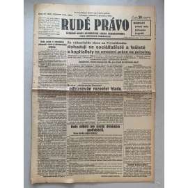 Rudé právo (5.12.1931) - 1. republika, staré noviny Rudé právo (5.12.1931) - 1. republika, staré noviny