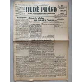 Rudé právo (6.12.1931) - 1. republika, staré noviny Rudé právo (6.12.1931) - 1. republika, staré noviny