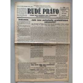 Rudé právo (9.12.1931) - 1. republika, staré noviny