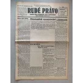 Rudé právo (10.12.1931) - 1. republika, staré noviny Rudé právo (10.12.1931) - 1. republika, staré noviny