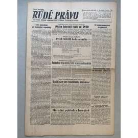 Rudé právo (18.9.1945) - 1. republika, staré noviny