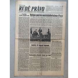 Rudé právo (7.9.1945) - 1. republika, staré noviny