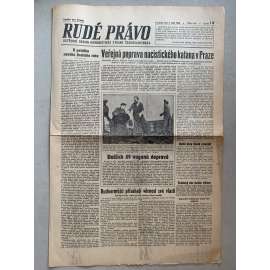 Rudé právo (7.9.1945) - 1. republika, staré noviny