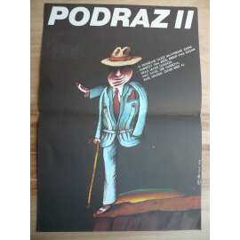 Podraz 2 (filmový plakát, film USA 1983, režie Jeremy Kagan, Hrají: Jackie Gleason, Mac Davis, Teri Garrová)