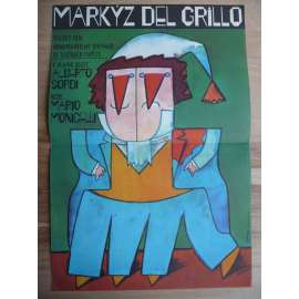 Markýz del Grillo (filmový plakát, film Itálie 1981, režie Mario Monicelli, Hrají: Alberto Sordi, Flavio Bucci, Jacques Herlin)