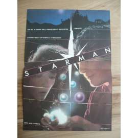 Starman (filmový plakát, film USA 1984, režie John Carpenter, Hrají: Jeff Bridges, Karen Allen, Charles Martin Smith)