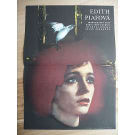 Edith Piafová (filmový plakát, film Francie 1974, režie Guy Casaril, Hrají: Brigitte Ariel, Pierre Vernier, Kenneth Welsh)