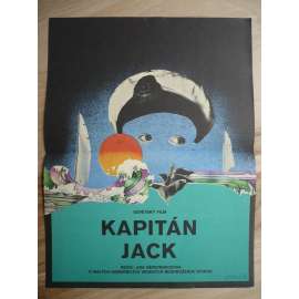 Kapitán Jack (filmový plakát, film SSSR 1975, režie Ada Neretnijece)