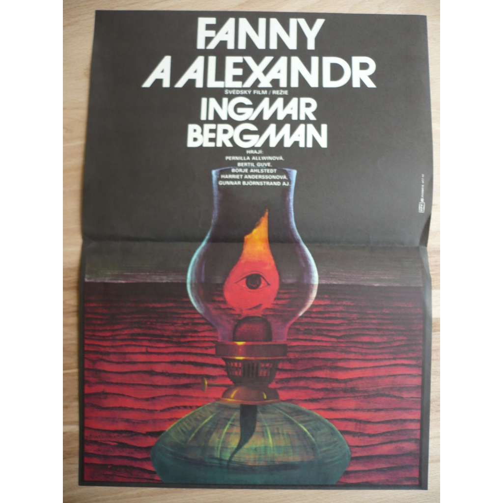 Fanny a Alexandr (filmový plakát, film Švédsko 1982, režie Ingmar Bergman, Hrají: Pernilla Allwin, Bertil Guve, Börje Ahlstedt)