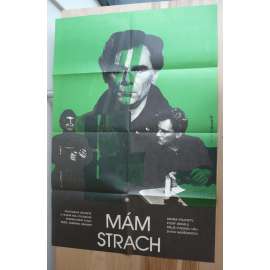 Mám strach (filmový plakát, film Itálie 1977, režie Damiano Damiani, Hrají: Gian Maria Volonté, Erland Josephson, Mario Adorf)