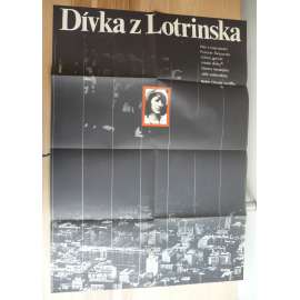 Dívka z Lotrinska (filmový plakát, film Francie 1981, režie Claude Goretta, Hrají: Nathalie Baye, Angela Winkler, Bruno Ganz)