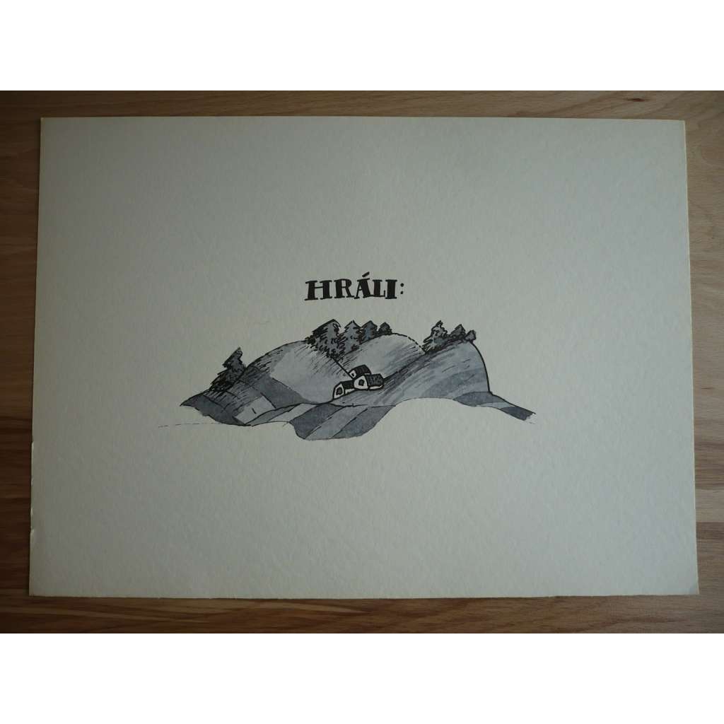 Hráli: (Petr Poš , originál akvarel, televizní titulky)