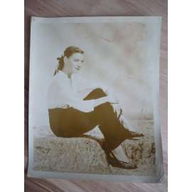 Fotoska - herečka Ella Raines - ORIG. CINEMA-PHOTO