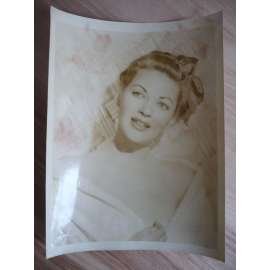 Fotoska - herečka Yvonne De Carlo - ORIG. CINEMA-PHOTO