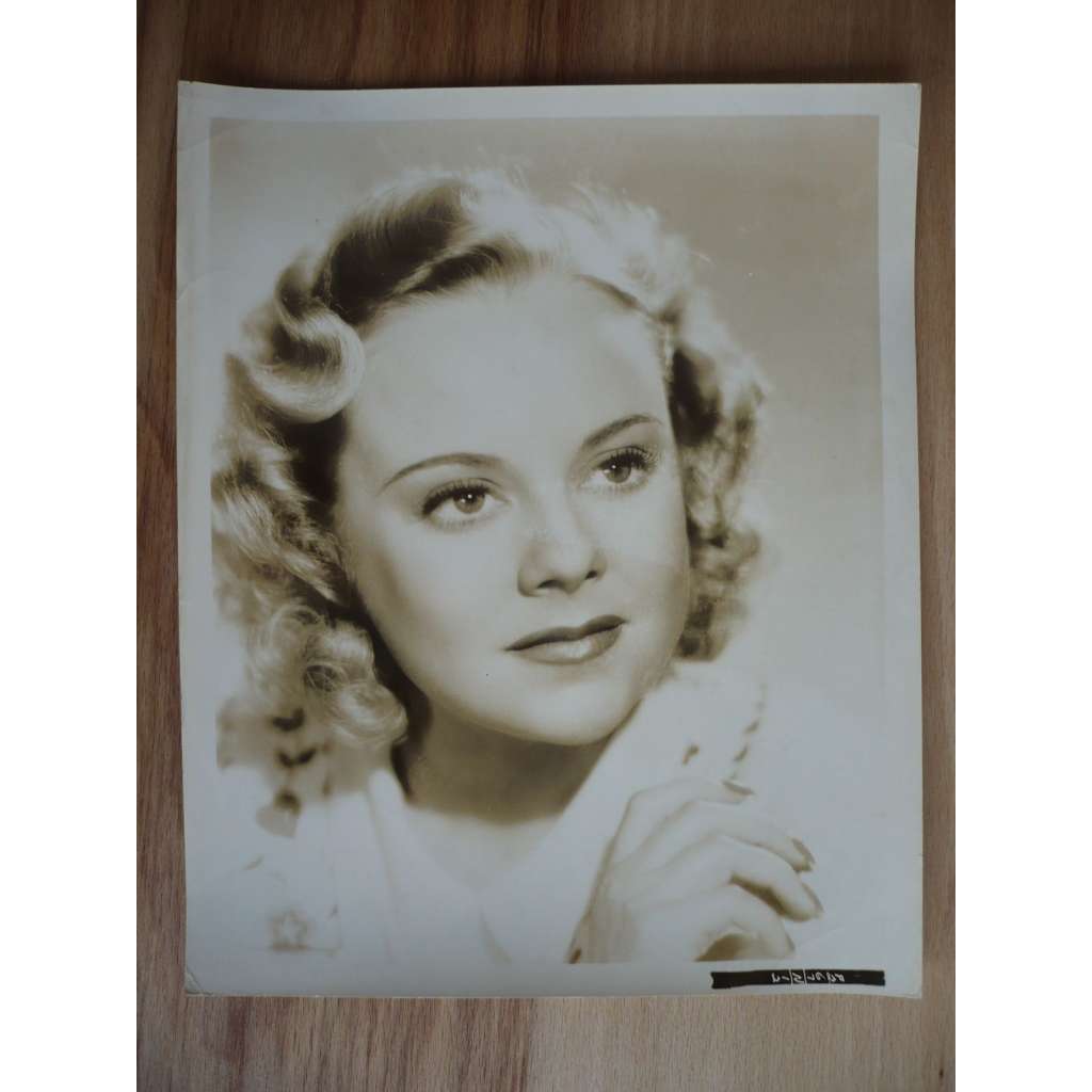 Fotoska - herečka Sonja Henie - ORIG. CINEMA-PHOTO