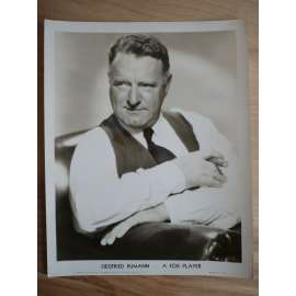 Fotoska - herec Siegfried Rumann - ORIG. CINEMA-PHOTO
