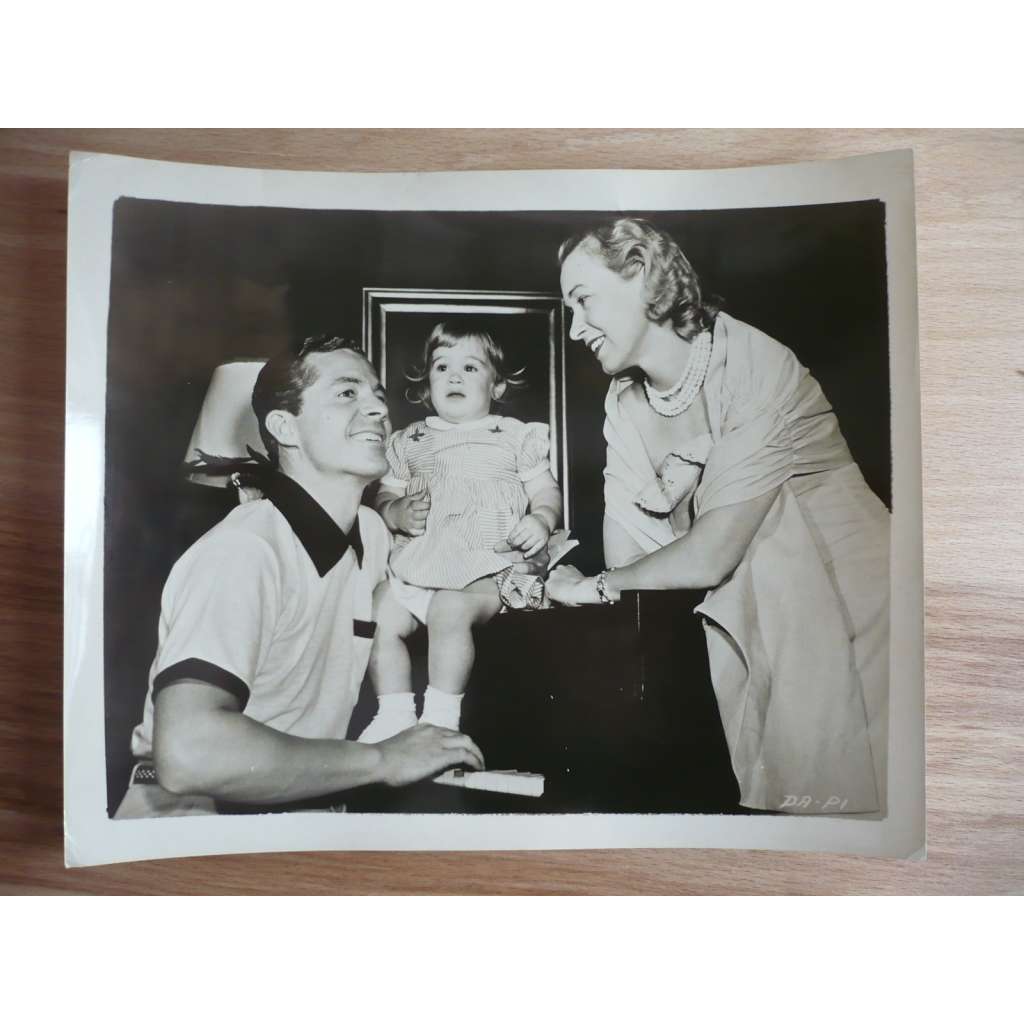 Fotoska - herec Dana Andrews - ORIG. CINEMA-PHOTO