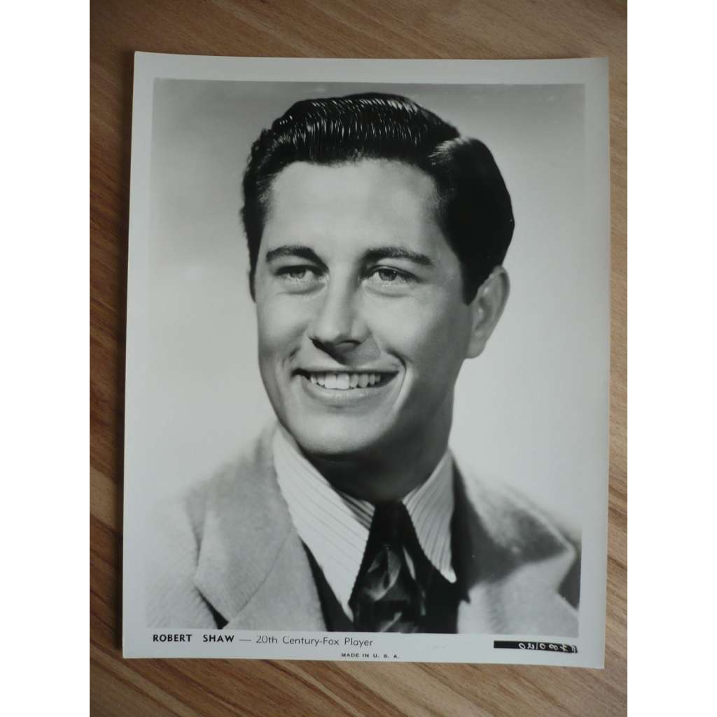 Fotoska - herec Robert Shaw - ORIG. CINEMA-PHOTO