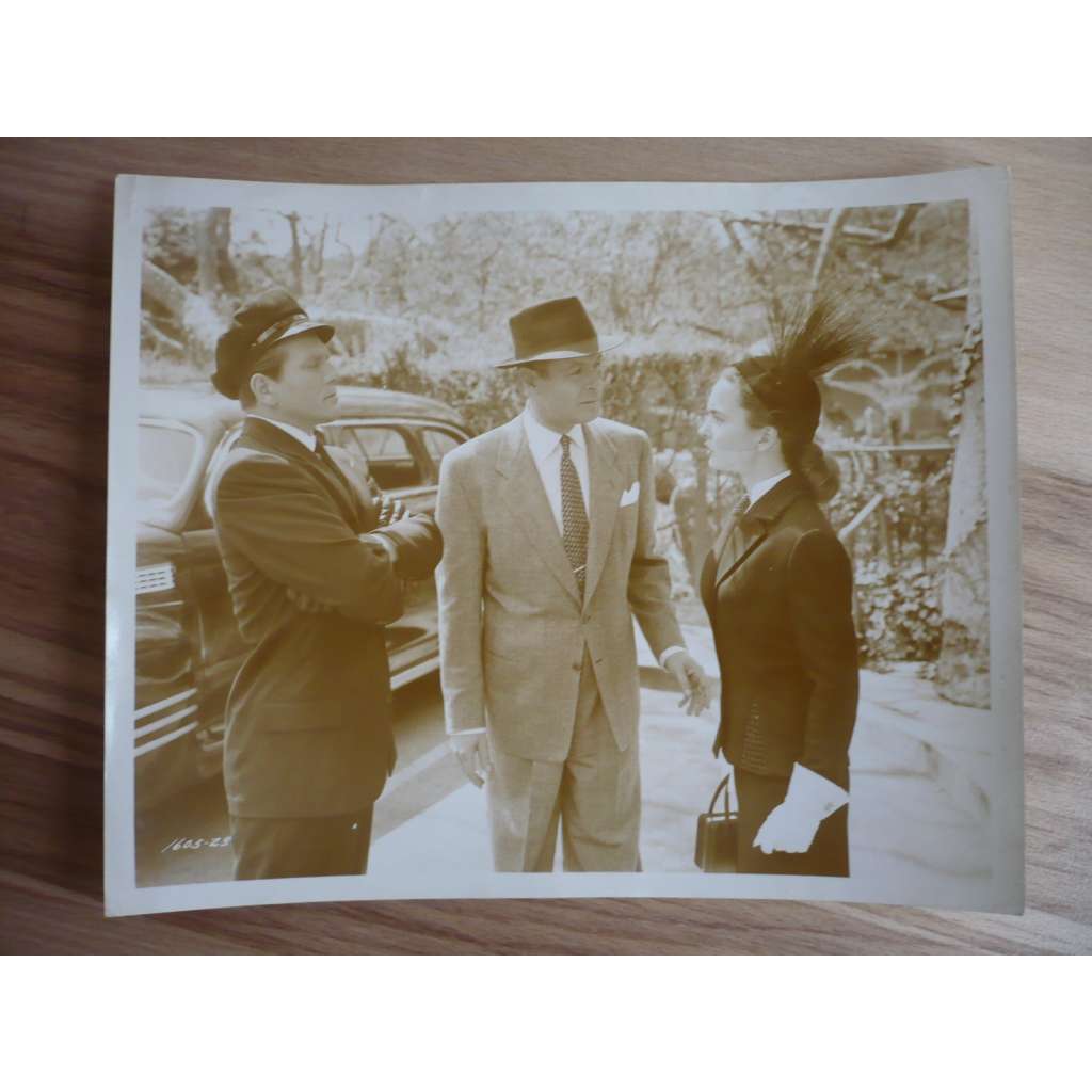 Fotoska - herečka Ann Blythe, herec Robert Montgomery - ORIG. CINEMA-PHOTO